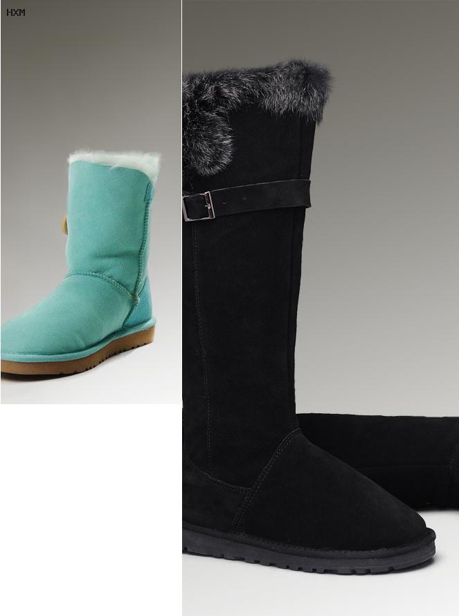 tall grey bailey button ugg boots